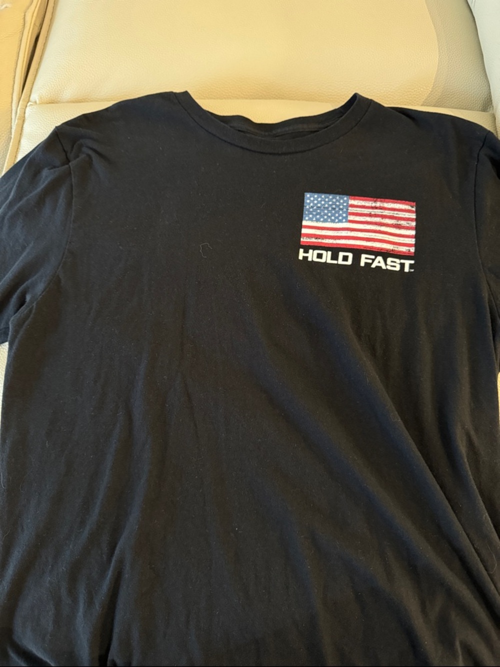 Men's Black Flag Graphic Short Sleeve Tee